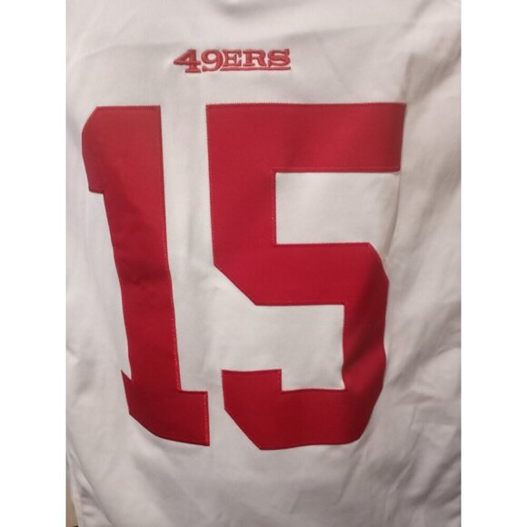 Michael Crabtree #15 San Francisco 49ers Nike On Field White Jersey Mens 2XL - Picture 5 of 15
